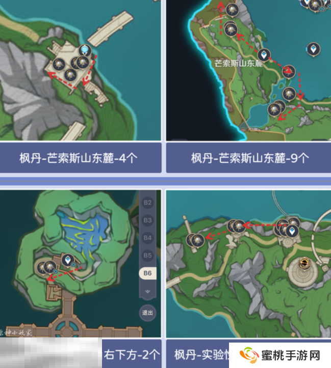 原神子探测单元采集路线 莱欧斯利突破材料获取