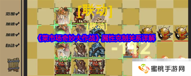 《菜市场奇妙大作战》属性克制关系详解