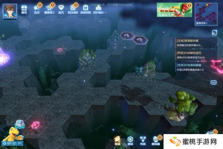 数码宝贝源码森域试炼怎么玩