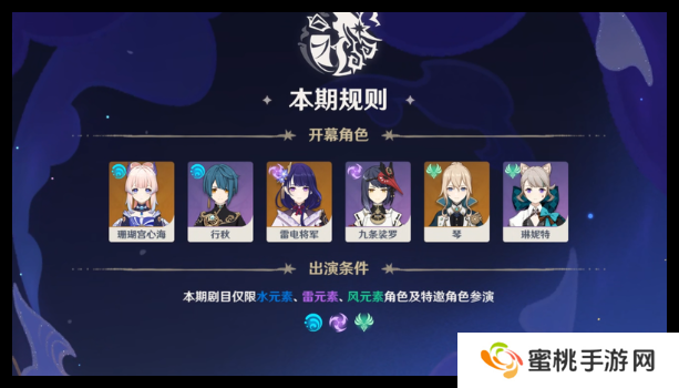 《原神》幻想真境剧诗第6期低配打法公式