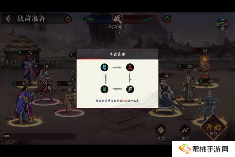 征服与荣耀--游戏玩法--属性克制