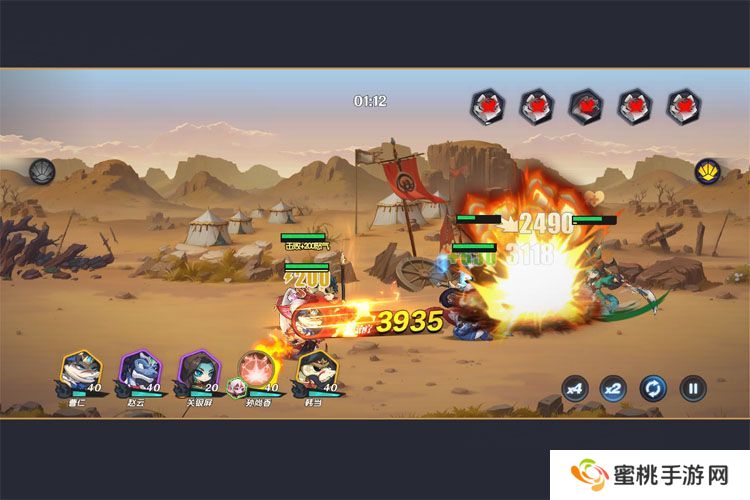 一起当勇士--游戏玩法--放置战斗