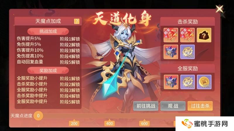 《梦想桃源》天魔降临介绍 每天2次豪华奖励的天魔降临玩法
