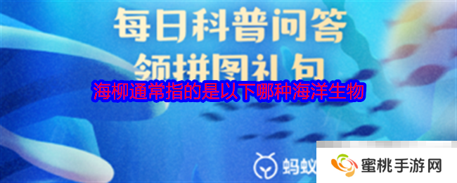 海柳通常指的是以下哪种海洋生物