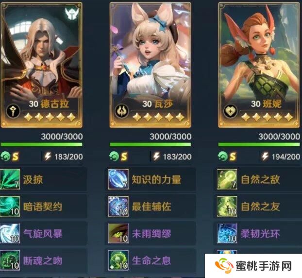 荒野国度萌新玩家开荒阵容搭配