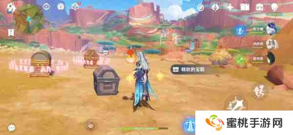 《原神》硫晶支脉山顶宝箱位置 硫晶支脉三宝箱如何打开