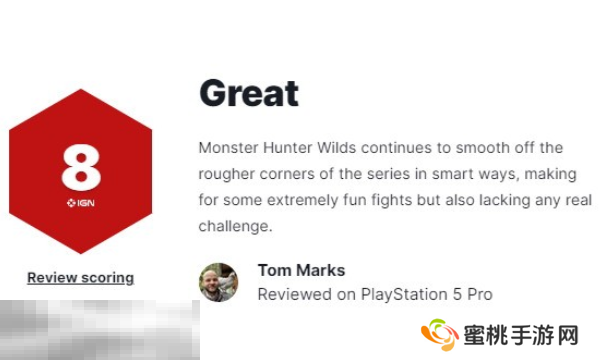 怪物猎人荒野全球媒体评分解禁 IGN给出8分评价