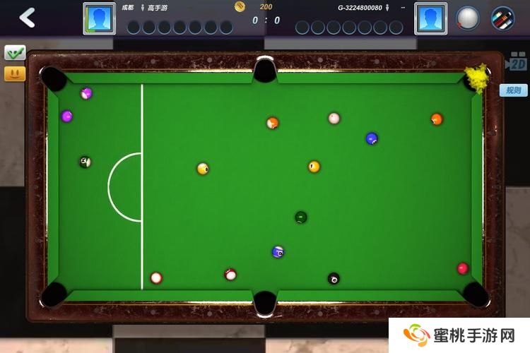 台球风云--游戏玩法--8球