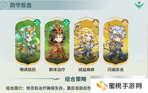 《翻滚吧天神》防守反击流阵容搭配攻略推荐