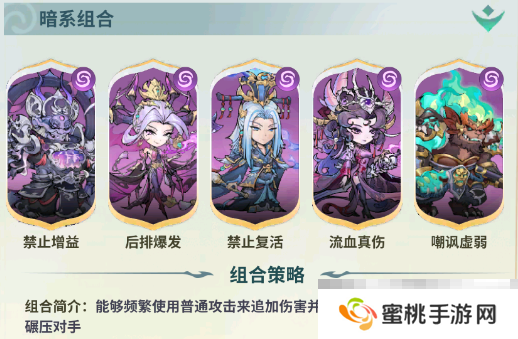 《翻滚吧天神》系别通用阵阵容搭配攻略推荐