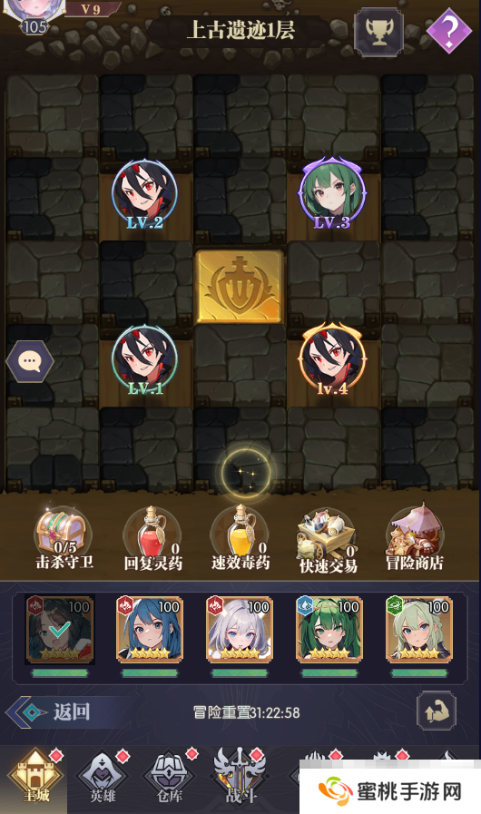 《黑暗荒野》各阶段玩法解锁等级