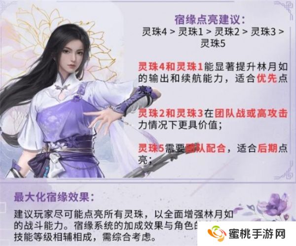 《仙剑世界》林月如养成攻略