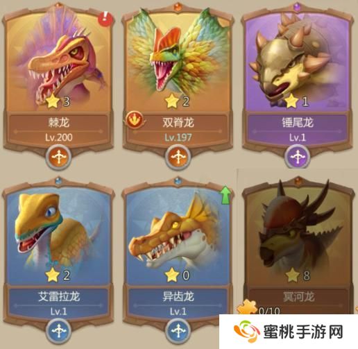 侏罗纪军团龙宠梯度排行榜