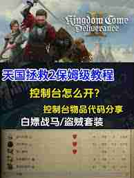 天国拯救2控制台指令对成就有影响吗-天国拯救2使用控制台是否会影响成就获取