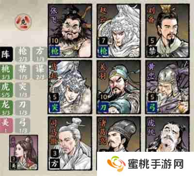 名将之弈最强阵容推荐